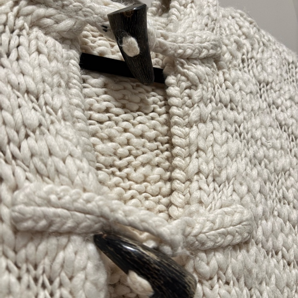 Chunky Knit Toggle Sweater - Picture 3 of 4